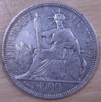 1900法屬安南印度支那(正面)